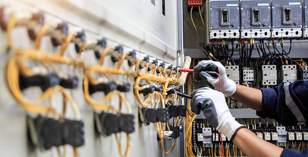 Professional Electrician technician working in Henderson, NC